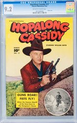 Hopalong Cassidy #17 (1943 - 1953) Comic Book Value