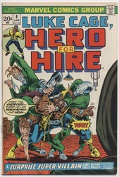 Hero For Hire #8 (1972 - 1973) Comic Book Value