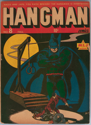 Hangman Comics #8 (1942 - 1943) Comic Book Value