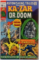 Astonishing Tales #6 (1970 - 1976) Comic Book Value