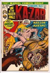 Astonishing Tales #11 (1970 - 1976) Comic Book Value