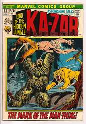 Astonishing Tales #13 (1970 - 1976) Comic Book Value