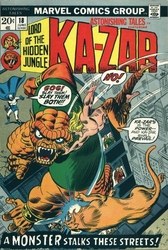 Astonishing Tales #18 (1970 - 1976) Comic Book Value