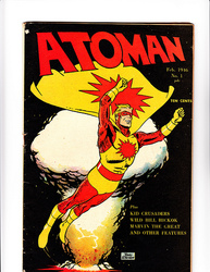 Atoman Comics #1 (1946 - 1946) Comic Book Value