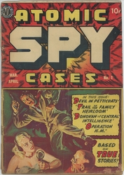 Atomic Spy Cases #1 (1950 - 1950) Comic Book Value