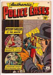 Authentic Police Cases #1 (1948 - 1955) Comic Book Value