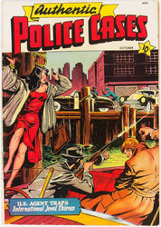 Authentic Police Cases #9 (1948 - 1955) Comic Book Value