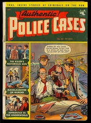 Authentic Police Cases #22 (1948 - 1955) Comic Book Value