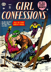 Girl Confessions #24 (1952 - 1954) Comic Book Value