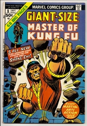 Giant-Size Master of Kung Fu #1 (1974 - 1975) Comic Book Value