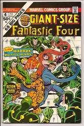 Giant-Size Fantastic Four #4 (1974 - 1975) Comic Book Value