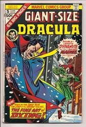 Giant-Size Dracula #5 (1974 - 1975) Comic Book Value