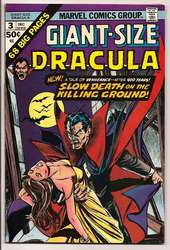 Giant-Size Dracula #3 (1974 - 1975) Comic Book Value
