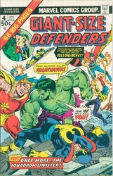 Giant-Size Defenders #4 (1974 - 1975) Comic Book Value