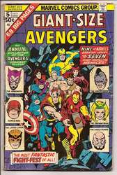 Giant-Size Avengers #5 (1974 - 1975) Comic Book Value
