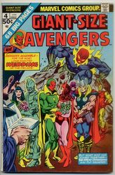 Giant-Size Avengers #4 (1974 - 1975) Comic Book Value
