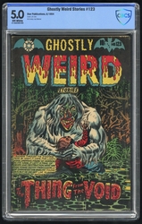 Ghostly Weird Stories #123 (1953 - 1954) Comic Book Value