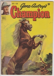 Gene Autry's Champion #4 (1950 - 1955) Comic Book Value