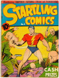 Startling Comics #4 (1940 - 1948) Comic Book Value