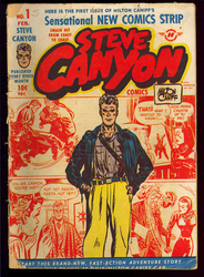Steve Canyon Comics #1 (1948 - 1948) Comic Book Value