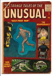 Strange Tales of The Unusual #8 (1955 - 1957) Comic Book Value