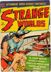 Strange Worlds #9 (1950 - 1955) Comic Book Value