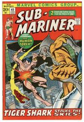 Sub-Mariner, The #45 (1968 - 1974) Comic Book Value