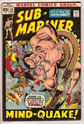 Sub-Mariner, The #43 (1968 - 1974) Comic Book Value