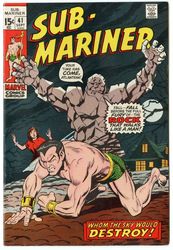 Sub-Mariner, The #41 (1968 - 1974) Comic Book Value