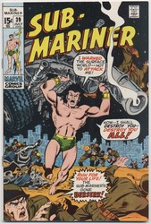 Sub-Mariner, The #39 (1968 - 1974) Comic Book Value