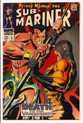 Sub-Mariner, The #6 (1968 - 1974) Comic Book Value