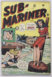 Sub-Mariner Comics #24 (1941 - 1955) Comic Book Value