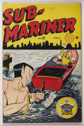 Sub-Mariner Comics #21 (1941 - 1955) Comic Book Value