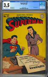 Superman #27 (1939 - 1986) Comic Book Value