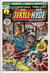 Supernatural Thrillers #4 (1972 - 1975) Comic Book Value