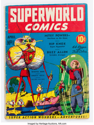 Superworld Comics #1 (1940 - 1940) Comic Book Value