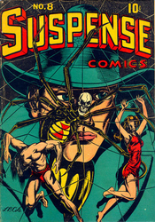 Suspense Comics #8 (1943 - 1946) Comic Book Value