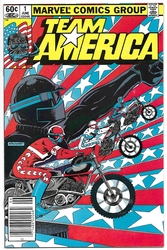 Team America #1 (1982 - 1983) Comic Book Value