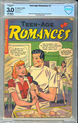 Teen-Age Romances #2 (1949 - 1955) Comic Book Value