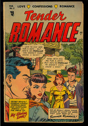 Tender Romance #2 (1953 - 1954) Comic Book Value