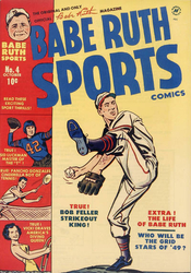 Babe Ruth Sports Comics #4 (1949 - 1951) Comic Book Value