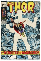 Thor #169 (1966 - 1996) Comic Book Value