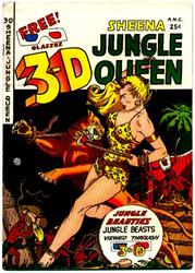 3-D Sheena, Jungle Queen #1 (1953 - 1953) Comic Book Value
