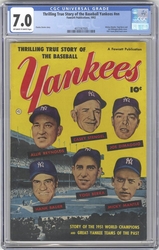 Thrilling True Story of the Baseball Yankees #nn (1952 - 1952) Comic Book Value