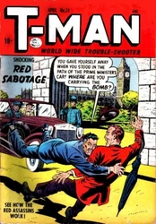 T-Man #24 (1951 - 1956) Comic Book Value