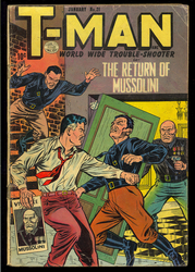 T-Man #21 (1951 - 1956) Comic Book Value
