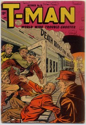 T-Man #18 (1951 - 1956) Comic Book Value