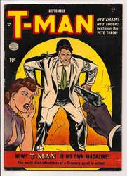 T-Man #1 (1951 - 1956) Comic Book Value