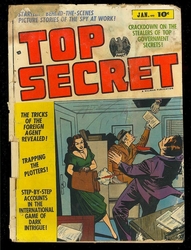 Top Secret #1 (1952 - 1952) Comic Book Value