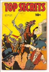 Top Secrets #9 (1947 - 1949) Comic Book Value
